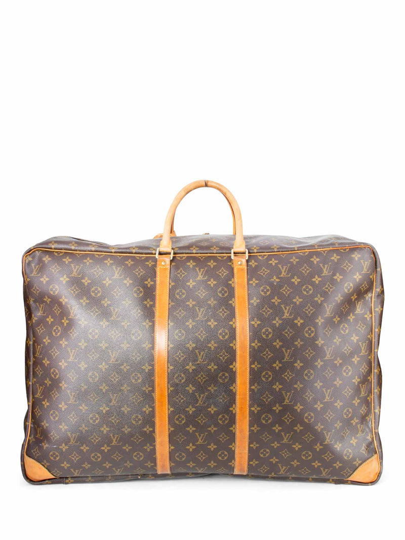 Keepall 60 Bandouliere  Used  Preloved Louis Vuitton Travel Bag  LXR  Canada  Brown  Coated Canvas 2215MQ259