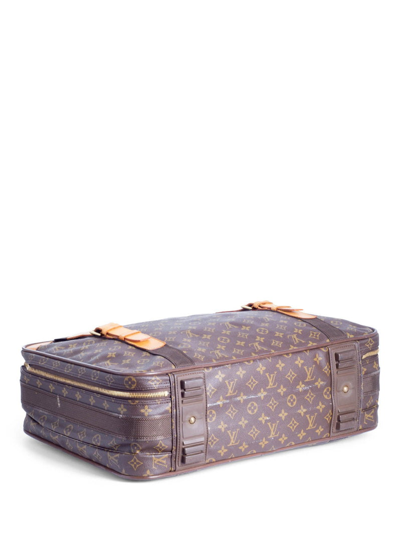 Louis Vuitton Sirius 70 Monogram Canvas & Leather suitcase - soft luggage  travel Brown ref.134002 - Joli Closet