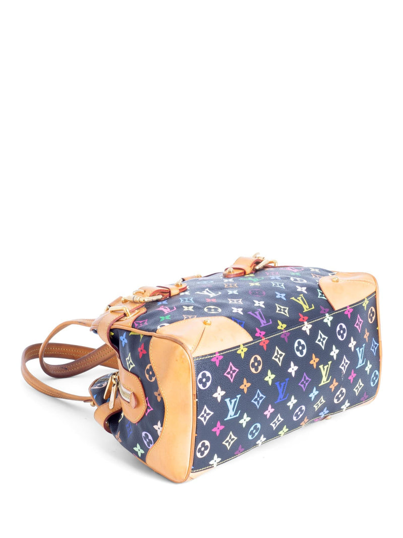Louis Vuitton 'Murakami' Monogram Multicolore Claudia - Black Shoulder  Bags, Handbags - LOU806153