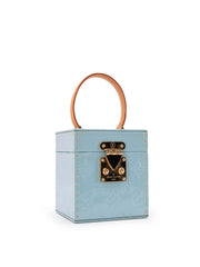 Louis Vuitton Vernis Bleecker Mini Boot Clutch Box Mini Bag at