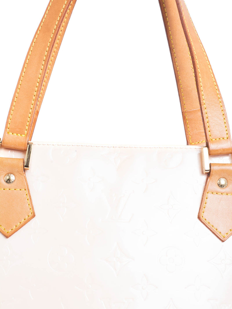 Beige Louis Vuitton Vernis Houston Bag For Sale At 1stdibs