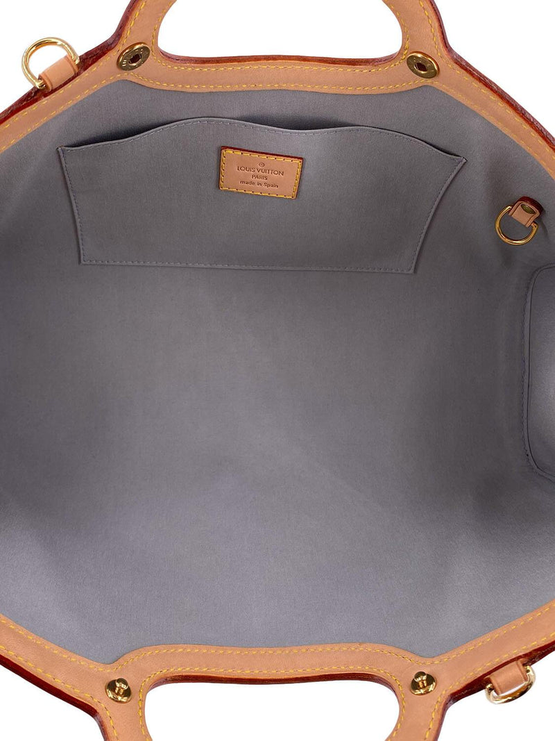 Louis Vuitton Beige Monogram Vernis Leather Roxbury Drive