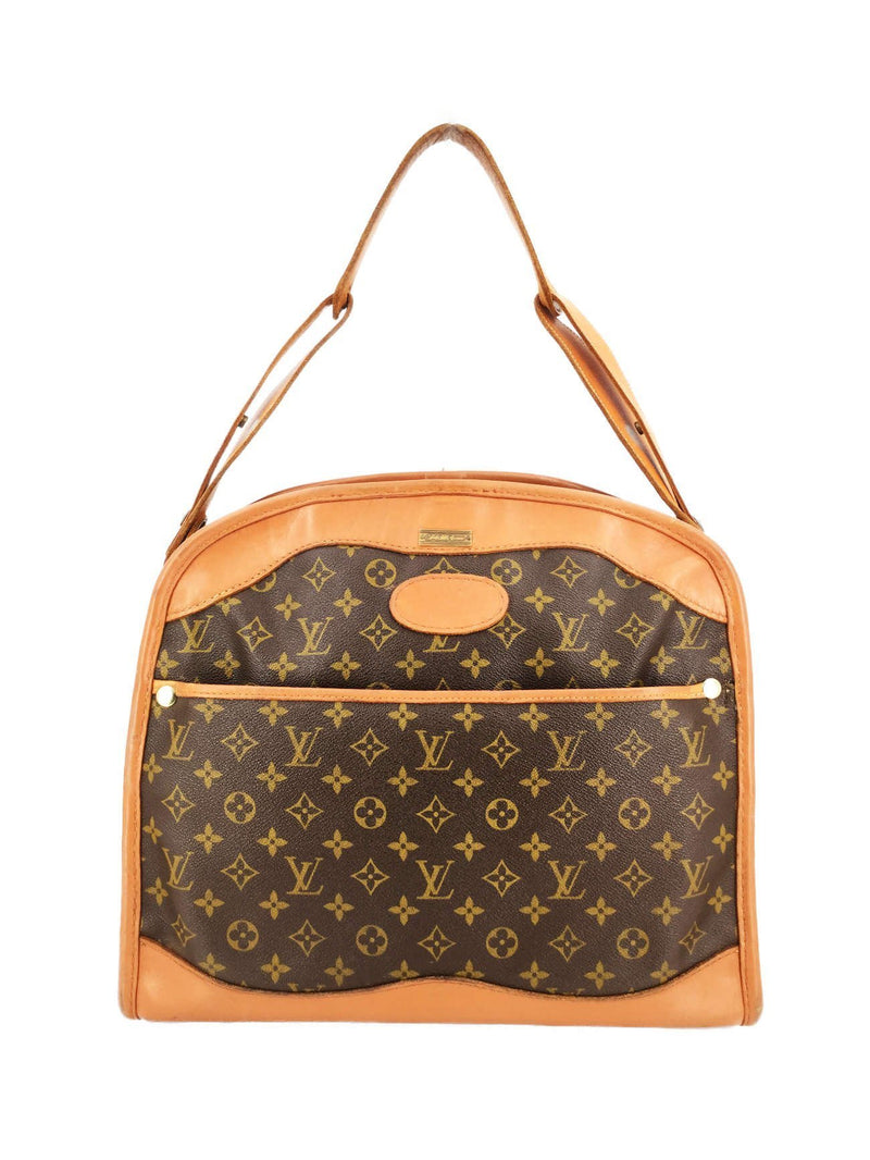 Louis Vuitton Monogram Keepall 55  Brown Luggage and Travel Handbags   LOU721635  The RealReal