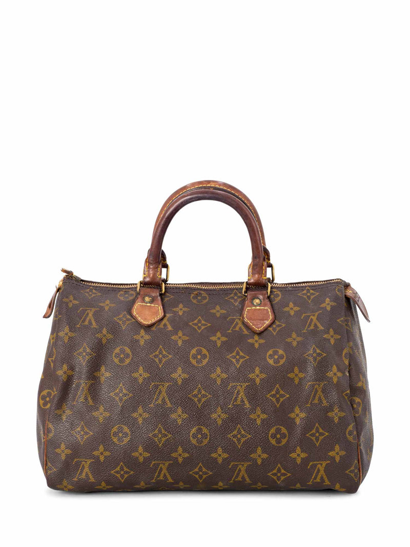 Louis Vuitton, Bags, Vintage Set Louis Vuitton Speedy 3 Luggage Tag