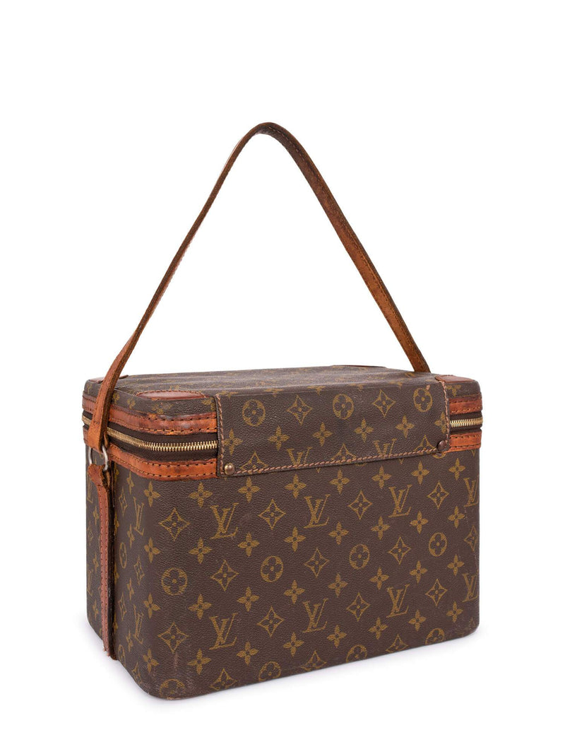 Louis Vuitton Vintage Monogram Vanity Case - Brown Shoulder Bags, Handbags  - LOU179163