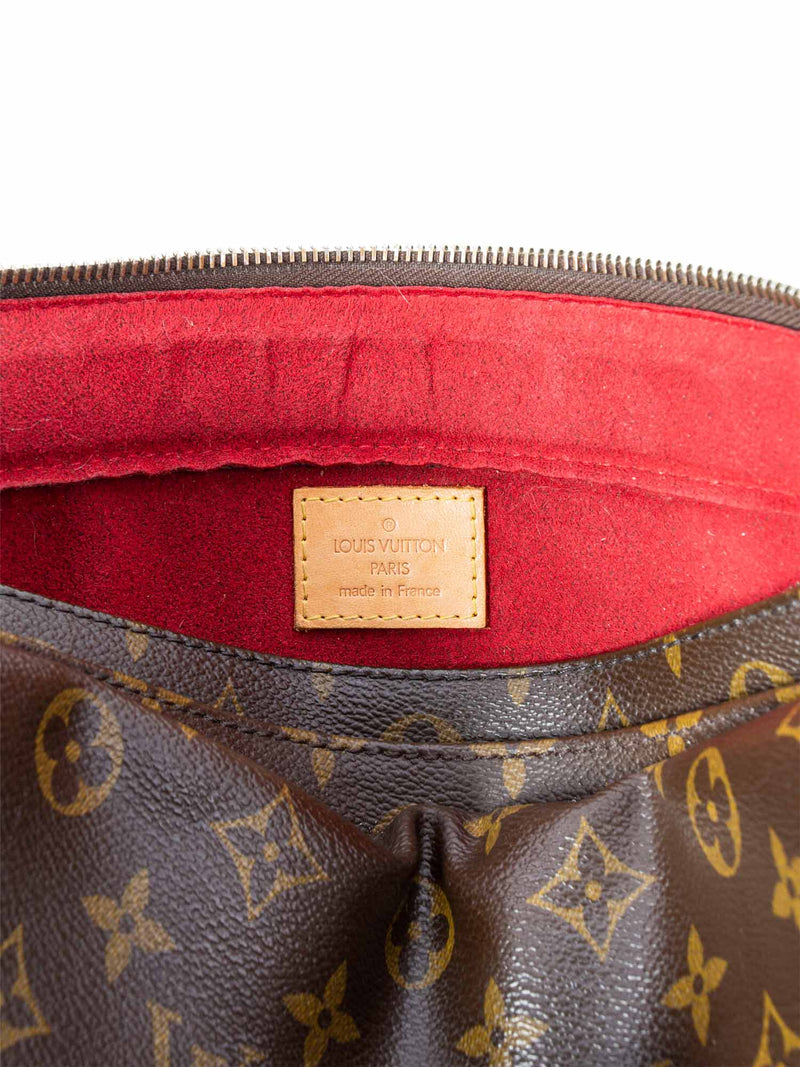 Viva cité leather handbag Louis Vuitton Brown in Leather - 34407926