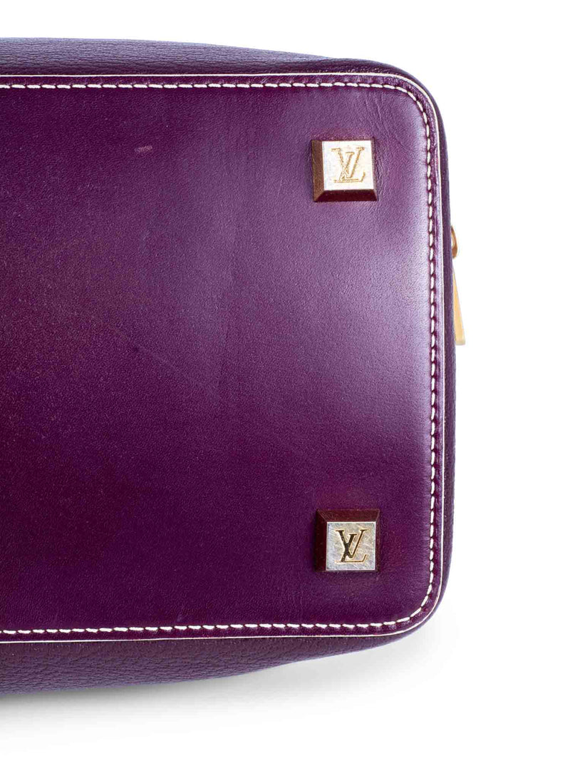 Louis Vuitton Zippy Wallet Purple Patent Leather Wallet (Pre-Owned)