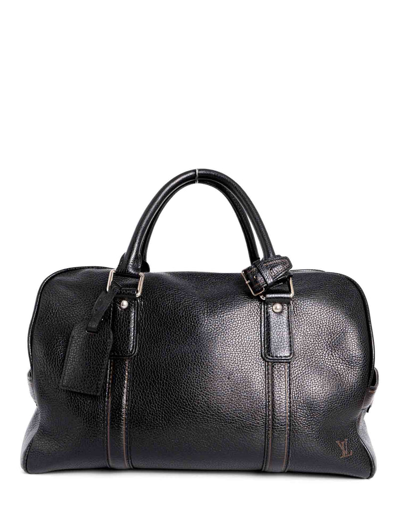 Speedy leather travel bag Louis Vuitton Black in Leather - 27478221