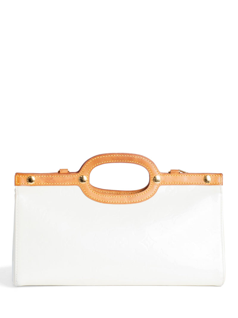 Louis Vuitton Monogram Vernis Roxbury Drive Bag Ivory