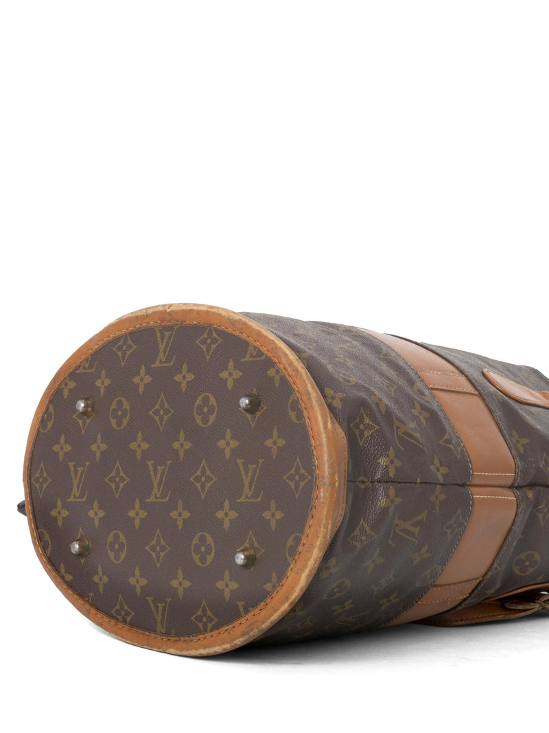 Louis Vuitton // 2018 Brown & Poppy Monogram NéoNoé MM Bucket Bag – VSP  Consignment