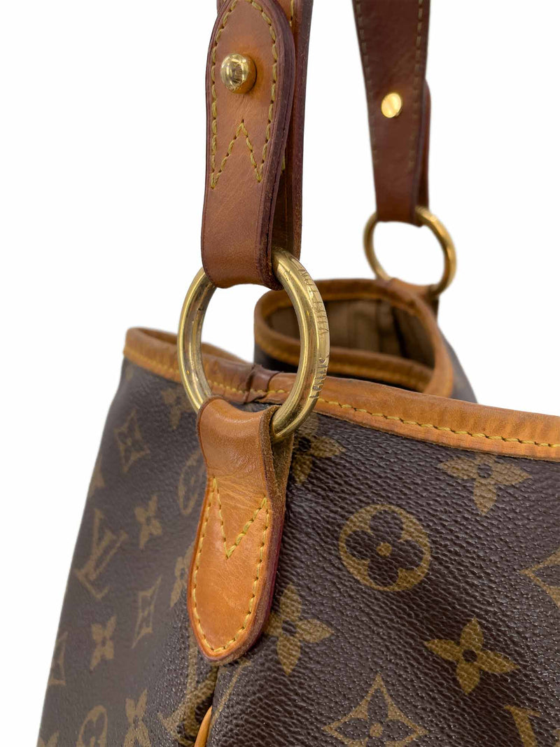 Louis Vuitton - Authenticated Delightful Handbag - Cloth Brown for Women, Very Good Condition