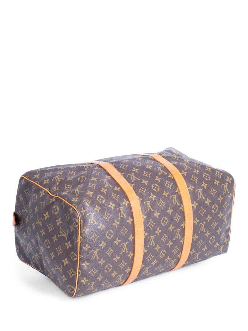 Louis Vuitton Keepall 45 Brown Cloth ref.628451 - Joli Closet