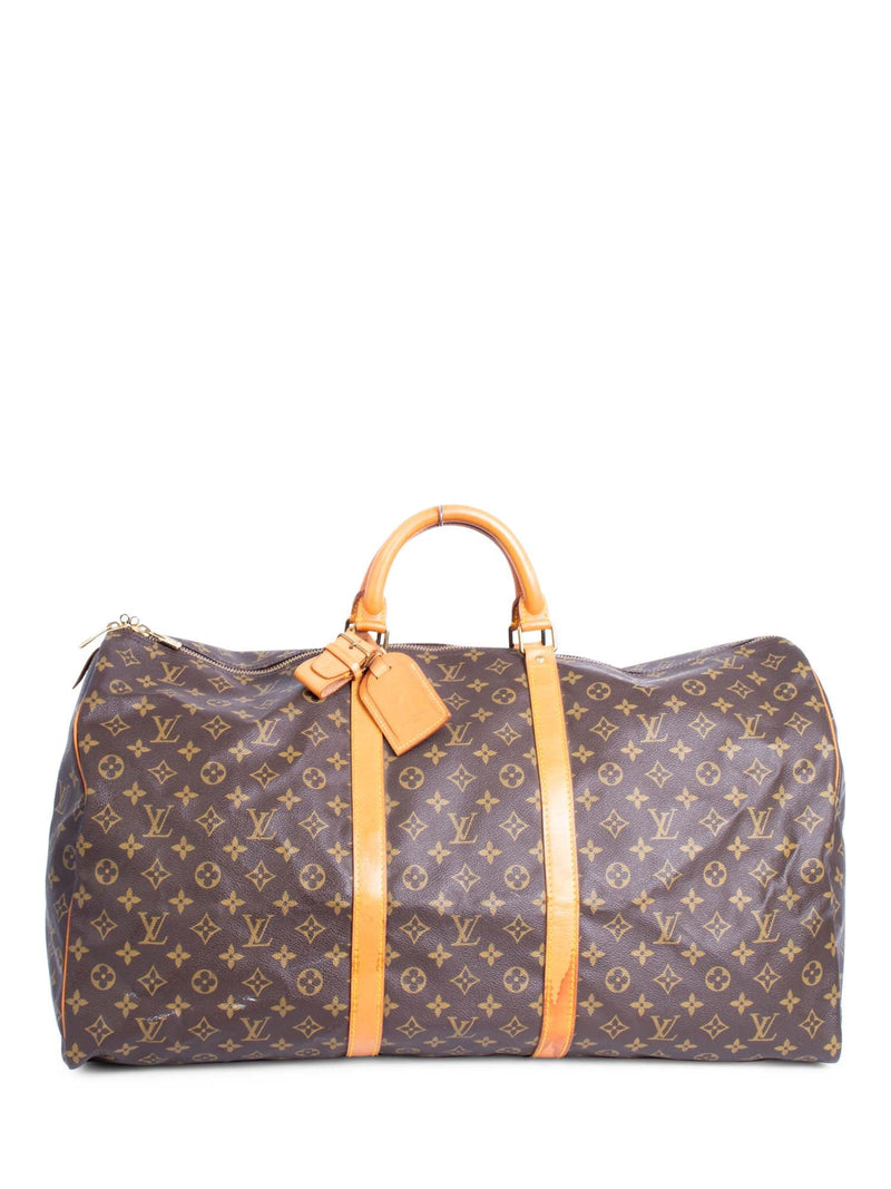 Louis Vuitton Keepall 60 Brown Leather ref.872266 - Joli Closet