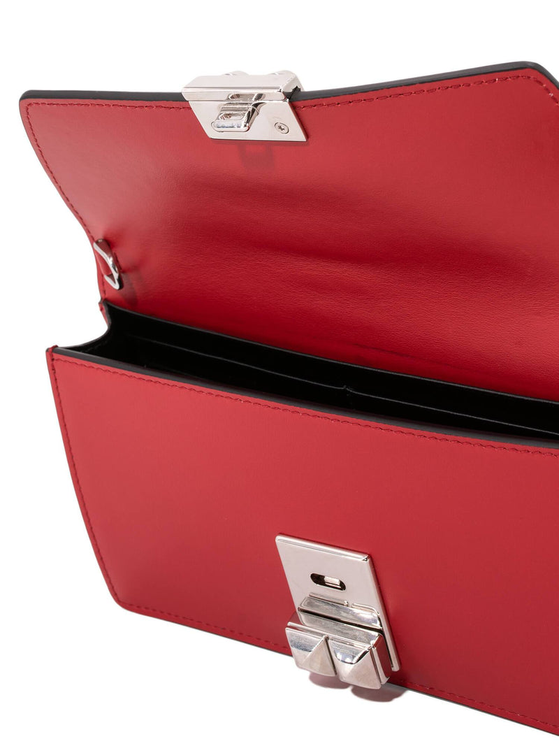 Prada Pre-owned Elektra Studded Shoulder Bag - Red
