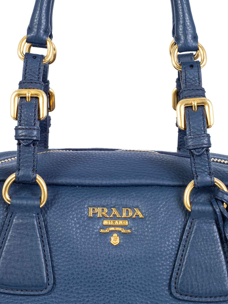 Prada Blue Shoulder Bags