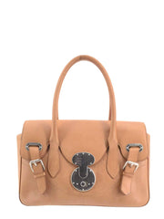 Ralph Lauren Ricky Small Flap Bag Brown