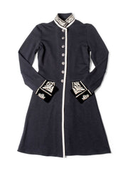 Ralph Lauren Cocoa Velvet top Frock Coat