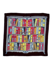 hermes bibliotheque scarf